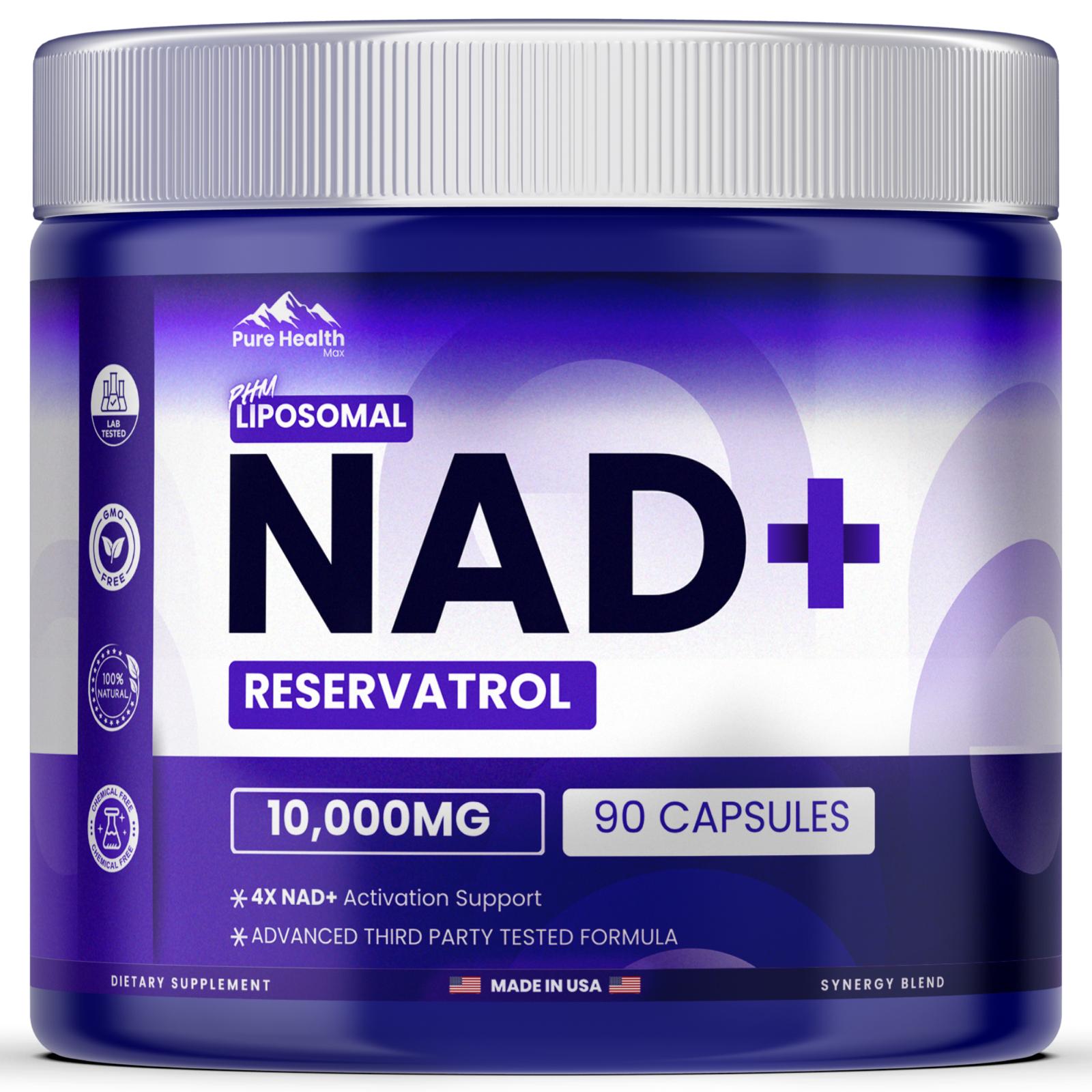 PHM NAD Resveratrol Supplement
